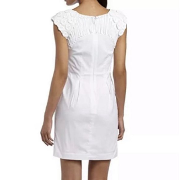 White BCBGMaxazria Dorine Dress - Picture 2 of 6